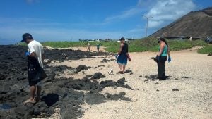 2013-07-13+10.46.01 People picking up garbage on a beach