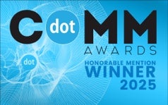 Dotcomm award badge