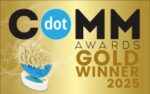 Dotcomm gold award badge