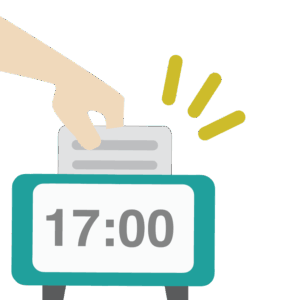 clock out icon