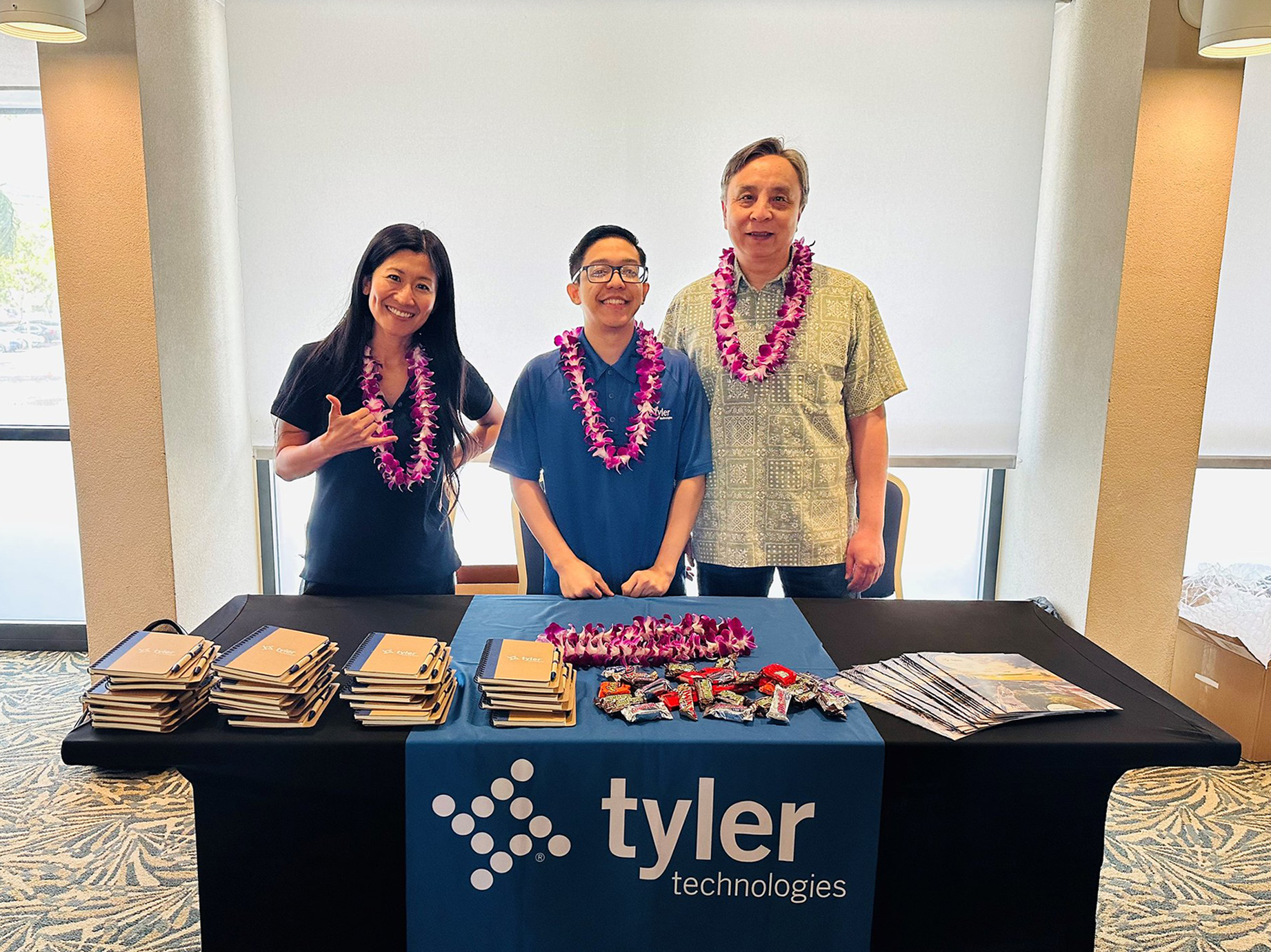 Tyler Hawaii Staff at Hawaii Annual Code Challenge