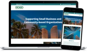 Invest Hawaii Website on mobile and desktop view