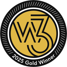 W3 gold award logo