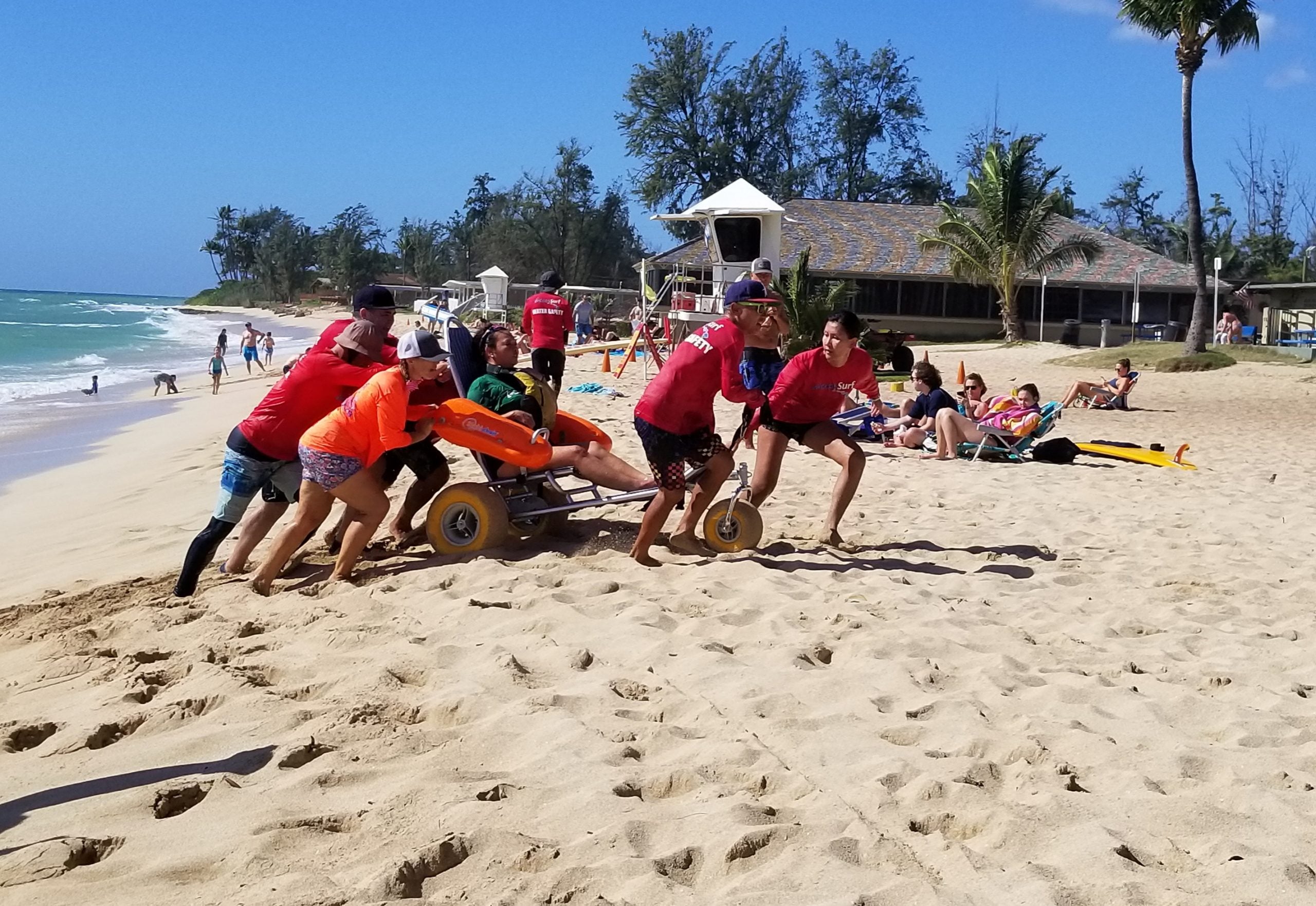 A Day at the Beach With AccesSurf – Tyler Hawaii