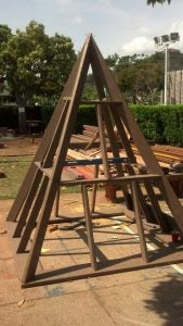 hns2 Triangle shaped piece of playground