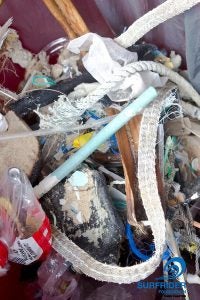 img0619-l pile of debris picked up during cleaning