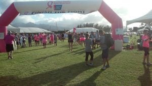 laura+at+the+finish+line Woman crossing finish line