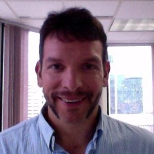 closeup of man with beard