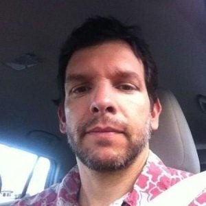 closeup of man with beard