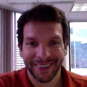 closeup of man with beard