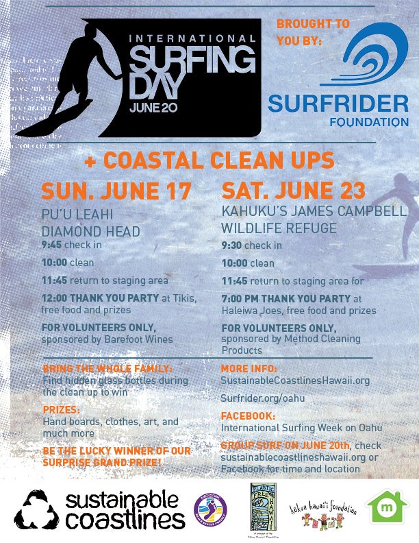 Coastal cleanup flyer